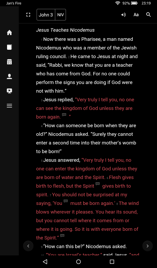 YouVersion Reading View