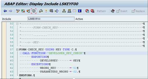 Enhance Include LSKEYF00